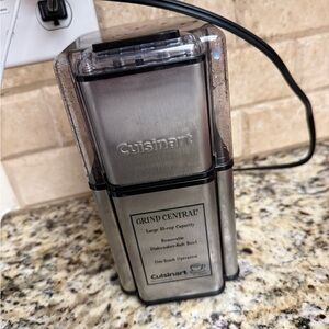 Cuisinart Silver and Clear Grind Central Coffee Grinder